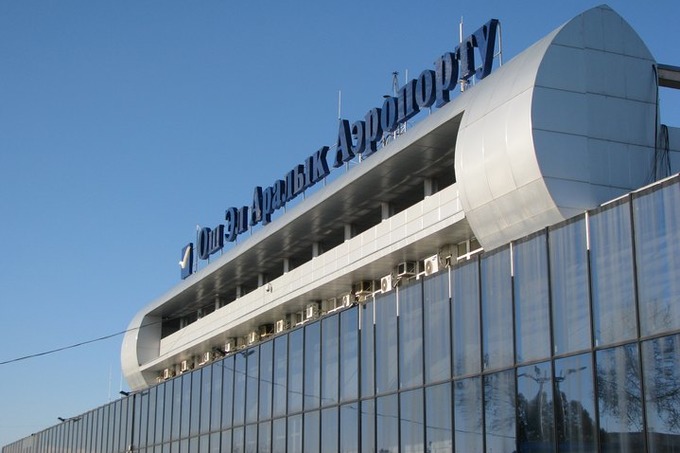 Международный аэропорт в Оше.