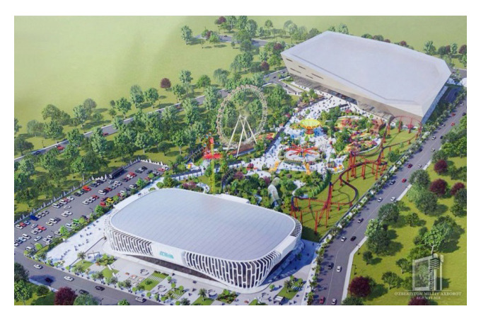 Эскизное предложение по реконструкции парка “Согдиана“ в инновационный Family Park.