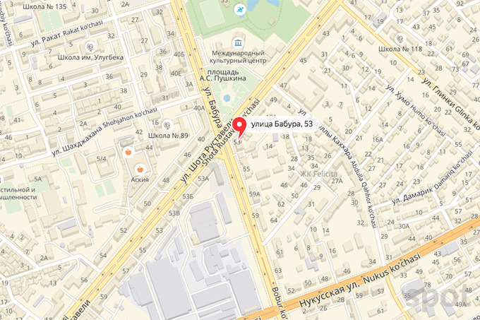 Улица Бабура, 53