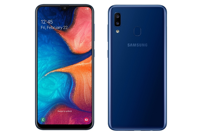 Samsung hamyonbop Galaxy A20 smartfonini ham taqdim etdi