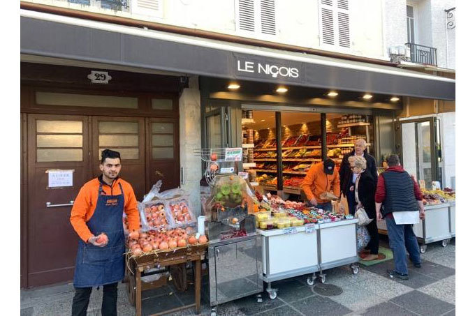 Гранат из Узбекистана впервые появился на прилавках французского рынка Rungis