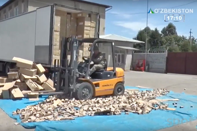 В Узбекистане за раз уничтожили более 1 млн ламп накаливания