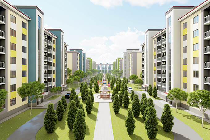 ЖК Yangi Chosh Tepa предлагает уютные квартиры с готовым ремонтом в рассрочку