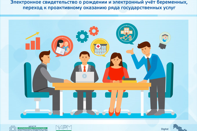 Готовится внедрение электронной услуги «Рождение ребенка»