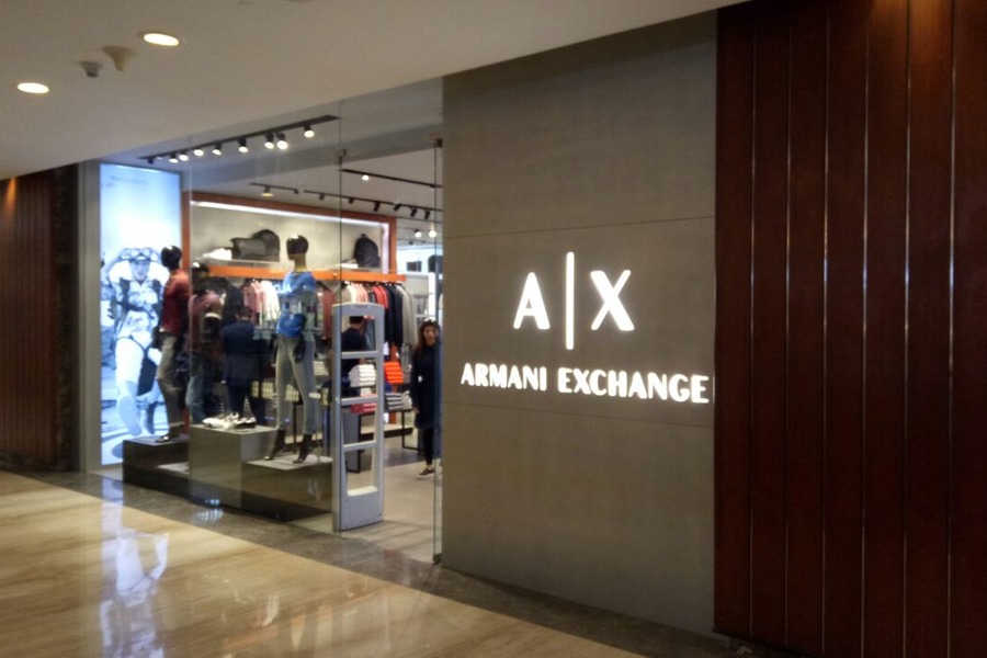 armani exchange stores