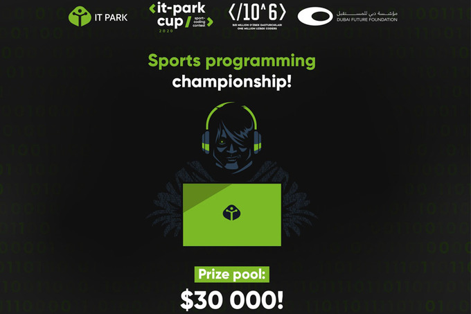 IT Park $30 000 sovrin jamgʻarmasiga ega sport dasturlash boʻyicha onlayn chempionatni ishga tushirmoqda
