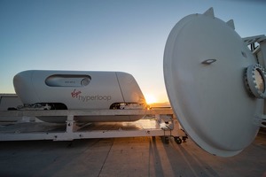 Видео: Virgin Hyperloop впервые испытал сверхбыструю капсулу с пассажирами