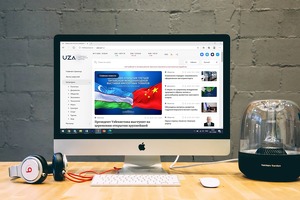 Сайт УзА обновился: разработали новый логотип и запустили фотобанк