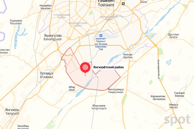 Чиланзар карта ташкента
