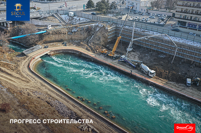 «Установлено 338 фундаментных свай» — Dream City о строительстве Seoul Mun