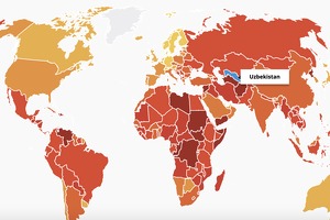 Узбекистан занял 146-е место в рейтинге восприятия коррупции