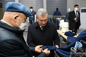 «По джинсам можно конкурировать со странами-лидерами в этой сфере» — Шавкат Мирзиёев