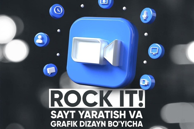 Sayt yaratish va grafik dizayn boʻyicha bir haftalik onlayn-mitap boʻlib oʻtmoqda