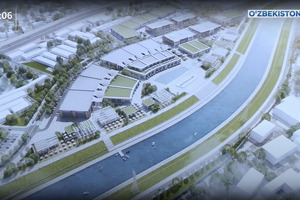 Вдоль реки Чирчик в Ташкенте появятся виллы и сервисные зоны