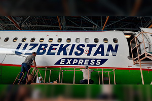 В Сети появились фотографии самолетов Uzbekistan Express