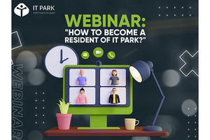 “IT Park’da rezidentlik” mavzusida onlayn vebinar bo’lib o’tadi