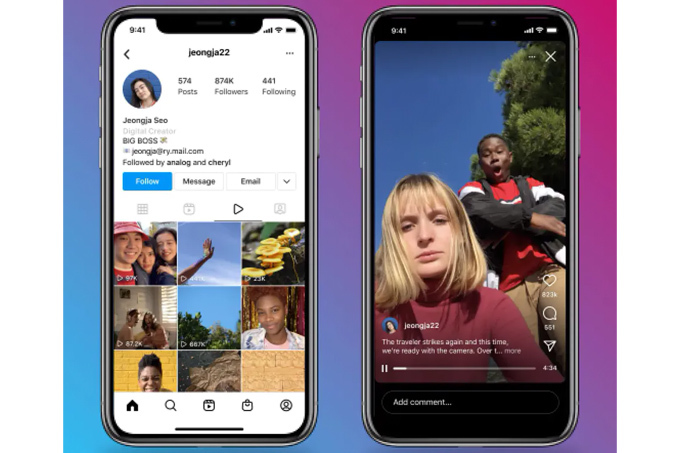 Instagram разрешил выкладывать в ленте видео до 60 минут