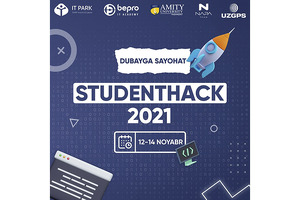 Toshkent shahrida “STUDENTHACK2021” xakatoni bo’lib o‘tadi