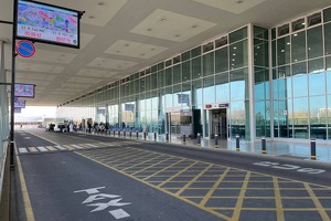 На эстакаде аэропорта Ташкента начали работу дорожные камеры