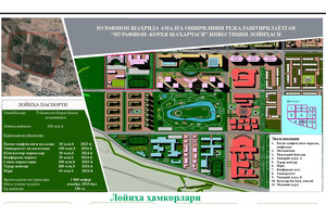 В Нурафшане планируют построить корейский городок за $500 млн