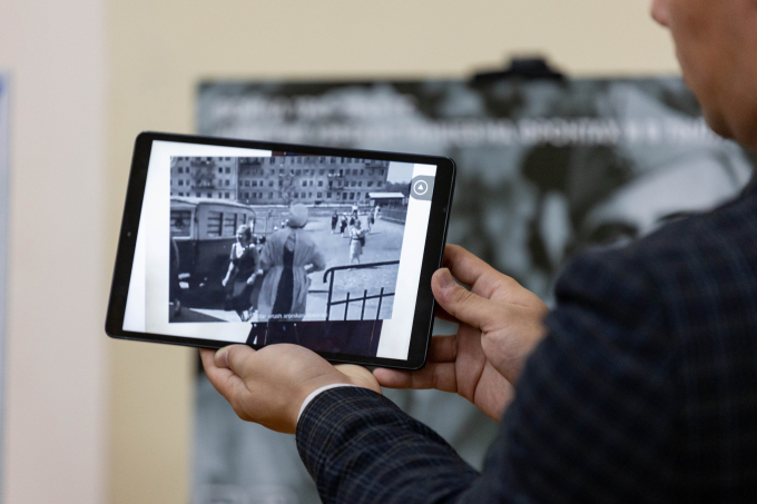 В школе №10 Джизакской области прошел открытый урок с применением AR-технологий