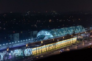 Участки под надземными линиями метро сдадут в аренду для фудтраков