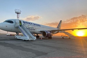 Qanot Sharq Toshkent-Farg‘ona-Moskva yo‘nalishida qatnovlarni yo‘lga qo‘ydi