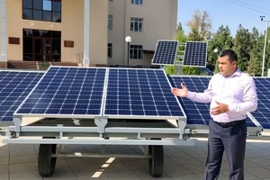 Учёные НИИ Минэнерго представили мобильную фотоэлектростанцию