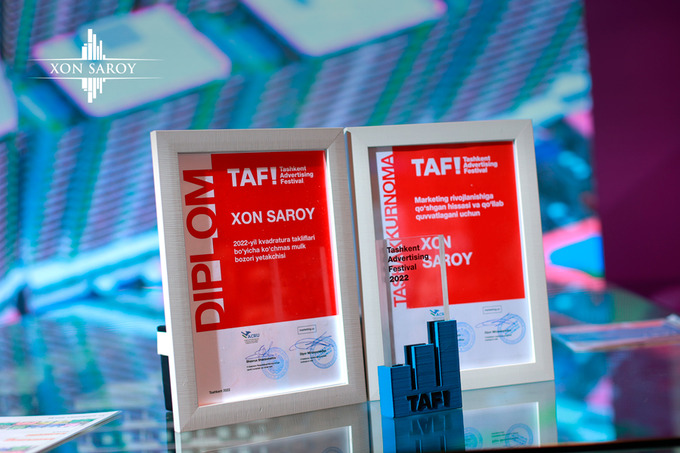 Xon Saroy стал лауреатом премии TAF!22