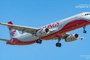 Red Wings aviakompaniyasi Toshkentdan Stavropol va Ufaga parvozlarni yo‘lga qo‘yadi