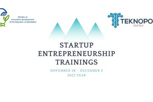 Startap asoschilari uchun onlayn trening bo‘lib o‘tadi