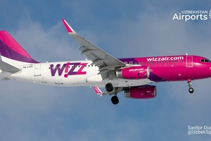 Wizz Air aviakompaniyasi Toshkent va Samarqandga parvozlar sonini oshirmoqda