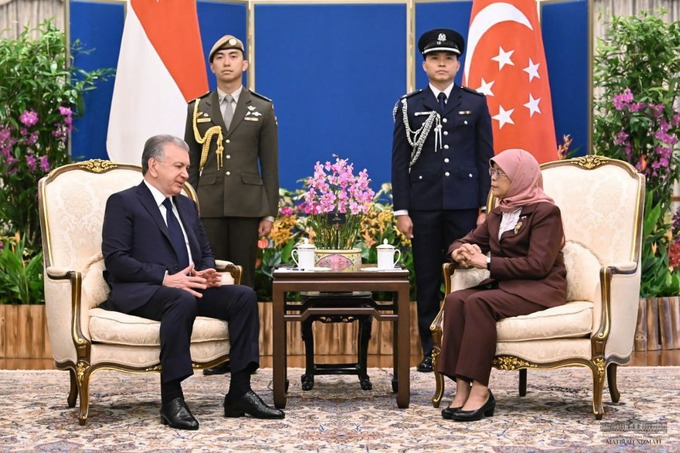 O‘zbekiston-Singapur: Shavkat Mirziyoyev mamlakat bilan hamkorlikning 5 ta asosiy yo‘nalishini belgilab berdi