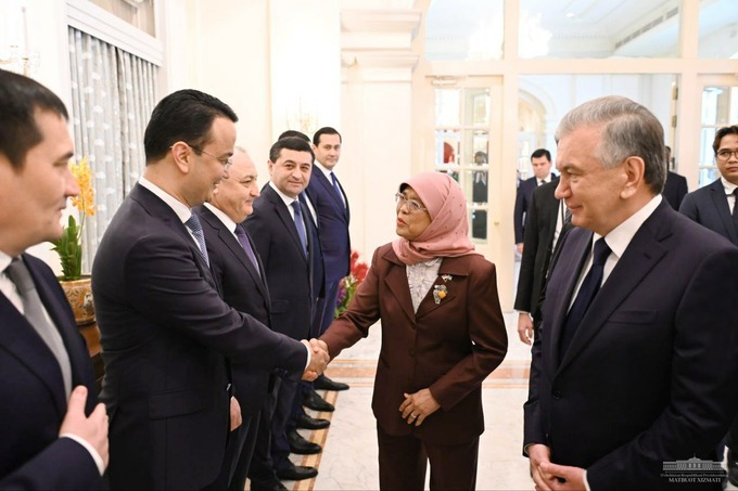 singapur, hamkorlik, o'zbekiston