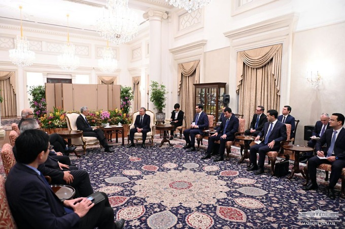 singapur, hamkorlik, o'zbekiston