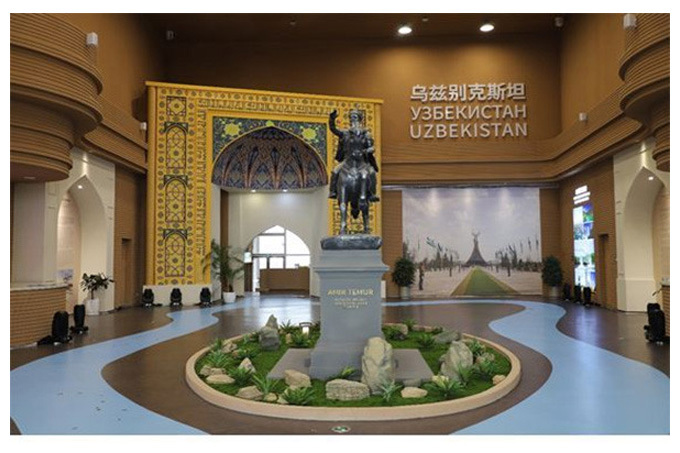 В Циндао заработал первый торговый павильон Узбекистана