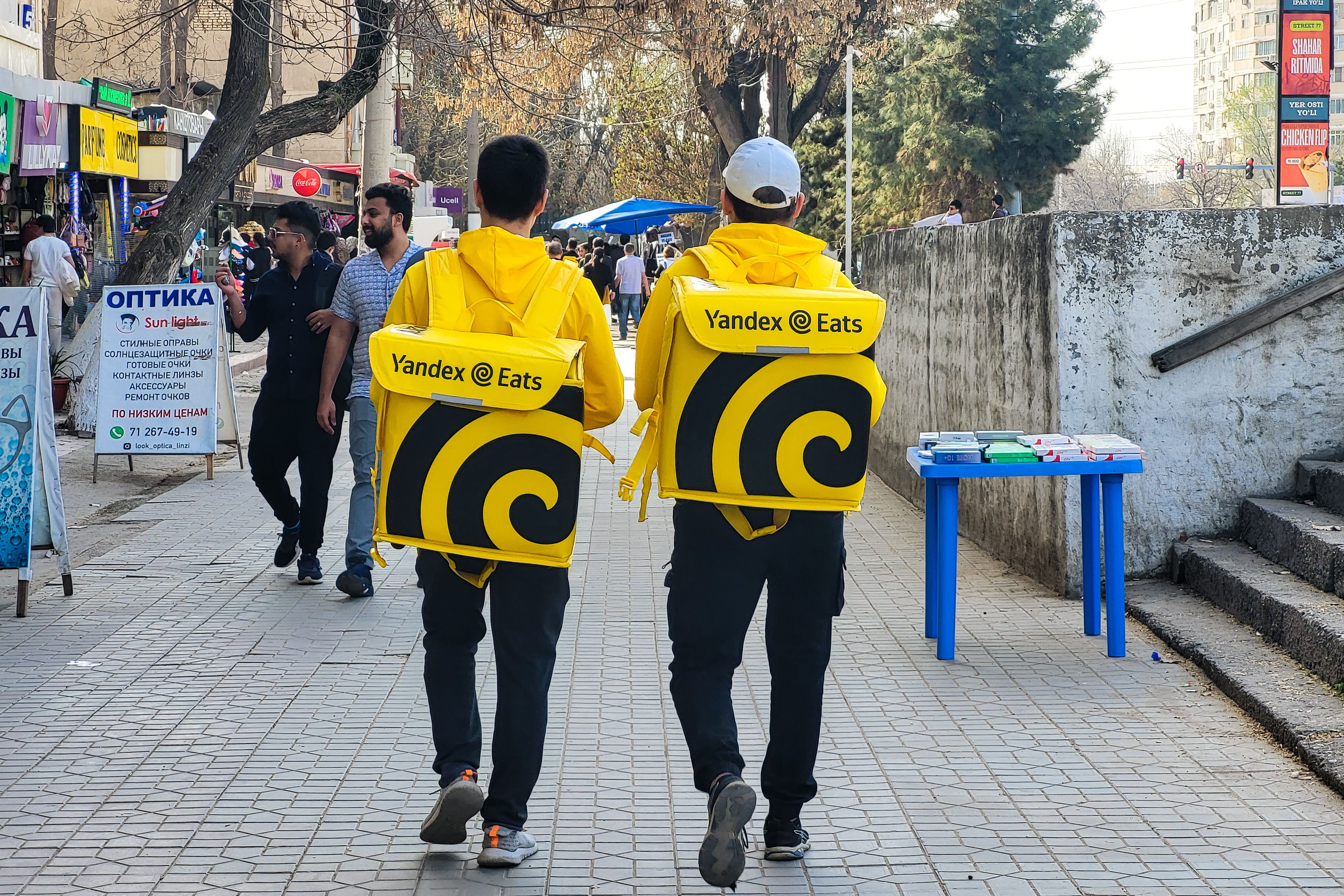 broniboy, delivery, express24, yandex eats