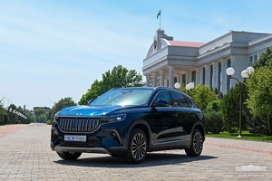 Эрдоган передал Мирзиёеву турецкий электромобиль Togg