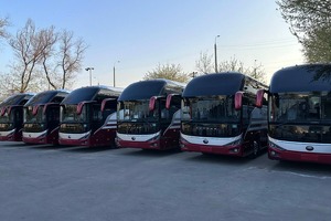 Xitoydan Buxoroga Yutong avtobuslari olib kelindi