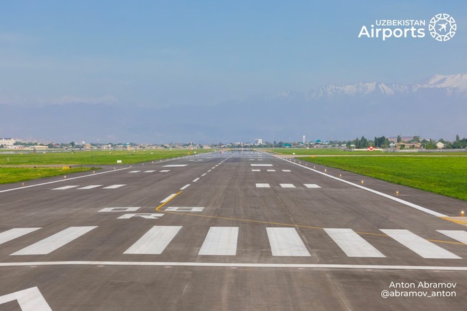uchish-qo'nish yo'lagi, uzbekistan airports
