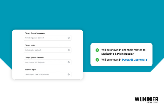 wunder digital, реклама