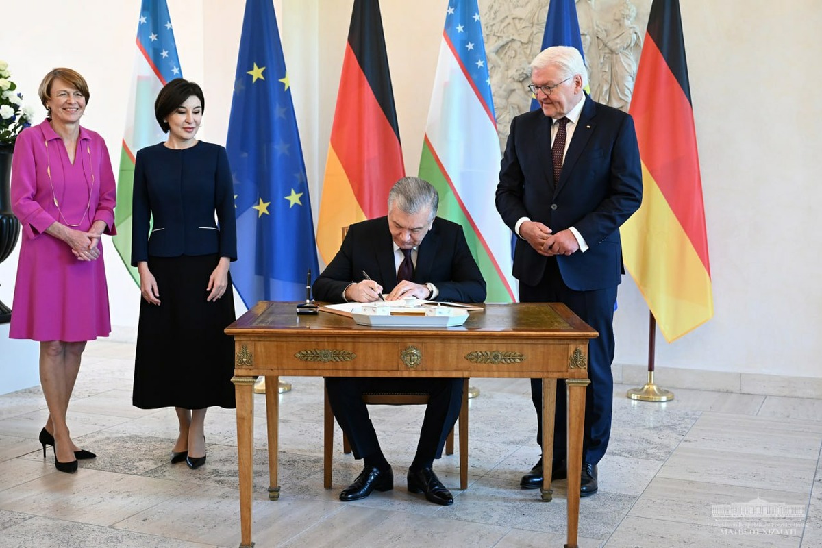 германия, шавкат мирзиеев