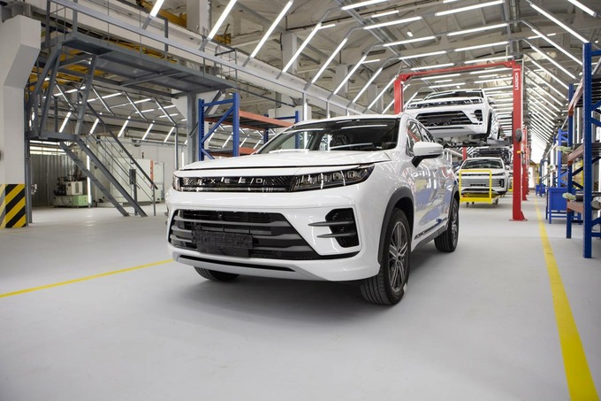 asaka motors, avtomobil, exeed, krossover, zavod