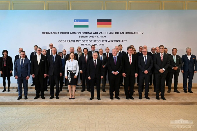 германия, шавкат мирзиеев