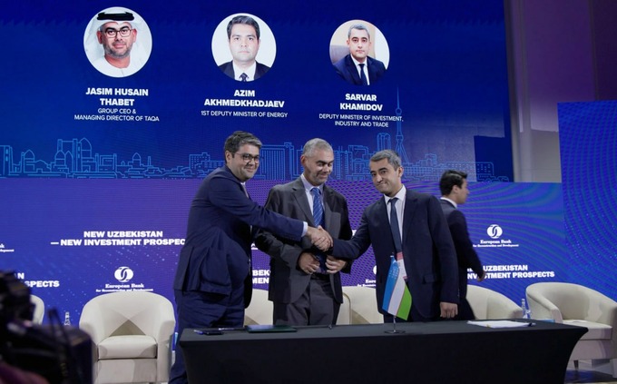 yettb, acwa power, masdar, energetika, hamkorlik, investitsiya