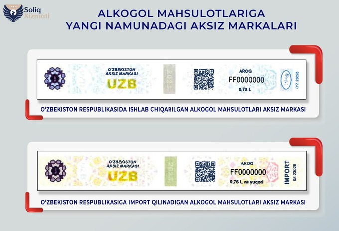 Утверждён новый дизайн акцизных марок для алкоголя и сигарет – Spot