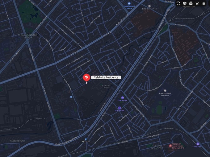 celebrity residence, реклама