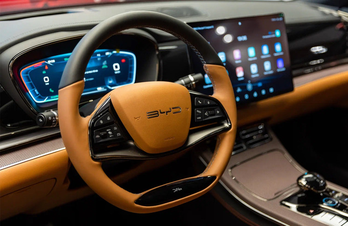 byd han, реклама