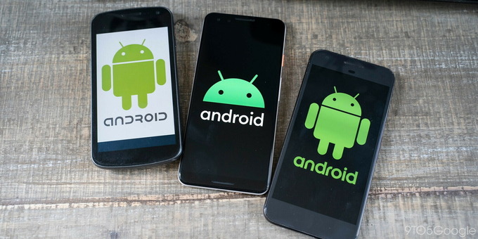 android, google, yangi logotip
