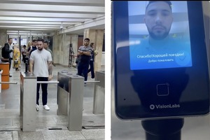 В Ташкентском метрополитене начали тестировать оплату по лицу